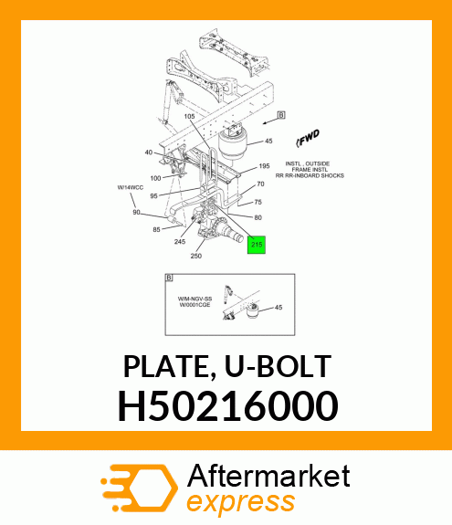 PLATE-U_BOLT H50216000