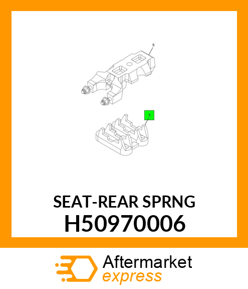 SEAT-REAR_SPRNG H50970006