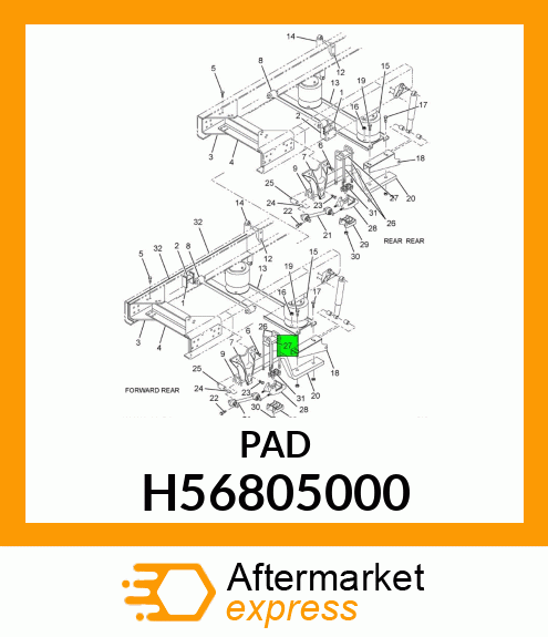 PAD H56805000