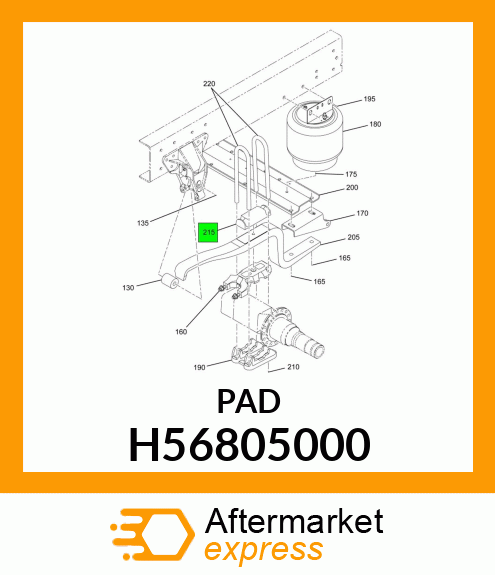 PAD H56805000