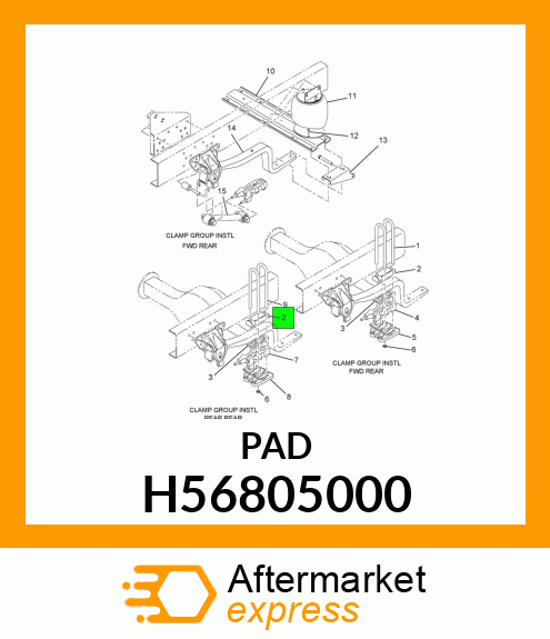 PAD H56805000