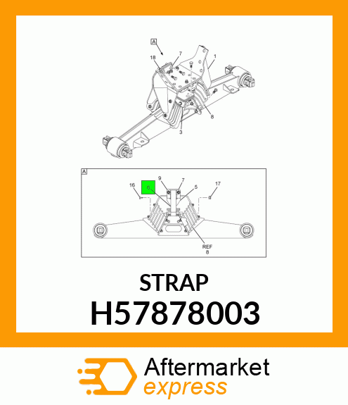 STRAP H57878003