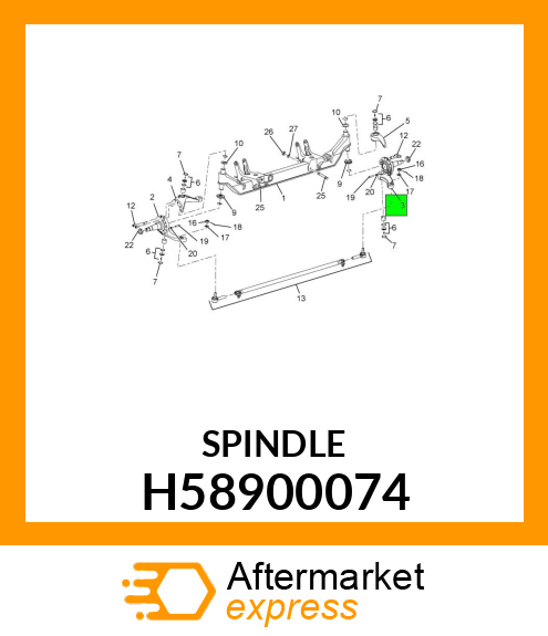 SPINDLE H58900074