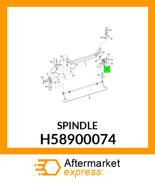 SPINDLE H58900074