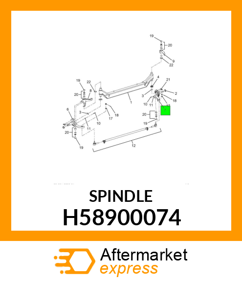 SPINDLE H58900074