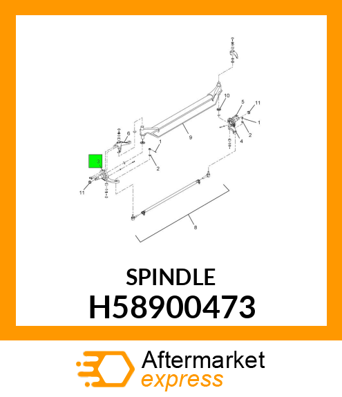 SPINDLE H58900473