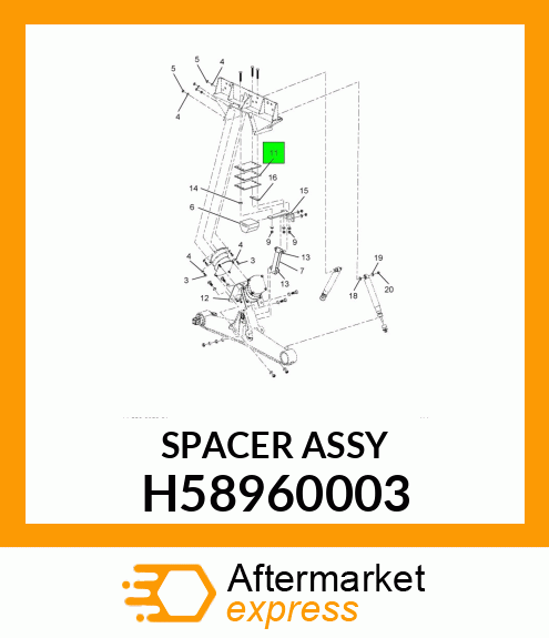 SPACER_ASSY H58960003