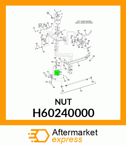 NUT H60240000