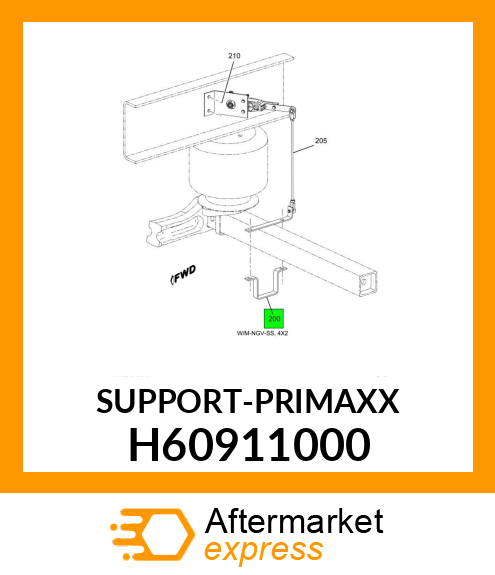 SUPPORT-PRIMAXX H60911000