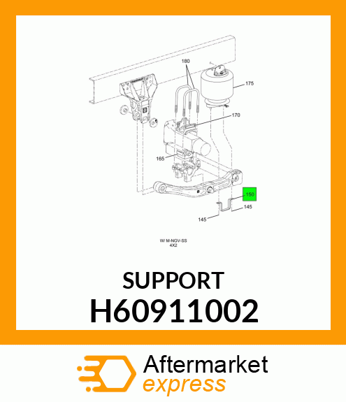 SUPPORT H60911002