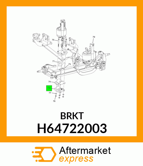 BRKT H64722003