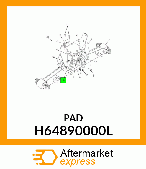 PAD H64890000L