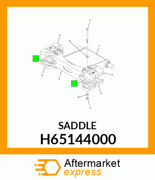 SADDLE H65144000