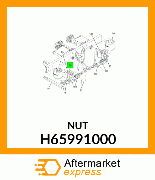 NUT H65991000
