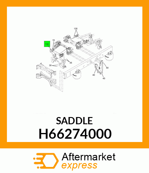 SADDLE H66274000