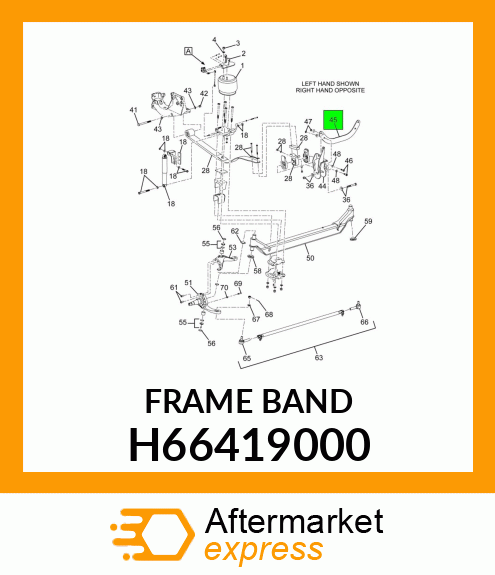 FRAMEBAND H66419000