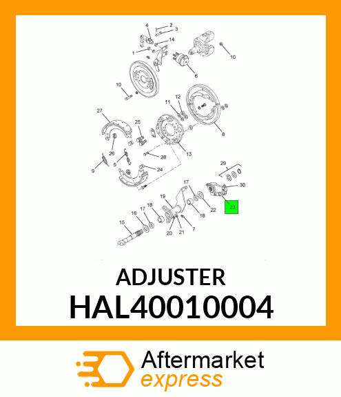 ADJUSTERKIT HAL40010004