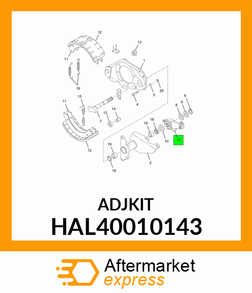 ADJ_4PC_KIT HAL40010143