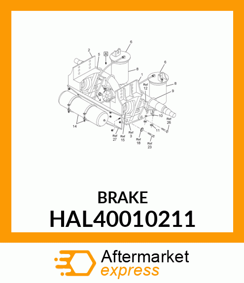 BRAKE HAL40010211