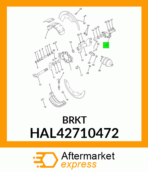 BRKT HAL42710472
