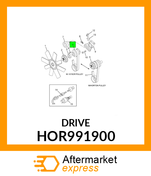 DRIVE HOR991900