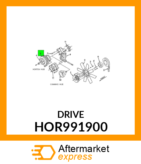 DRIVE HOR991900