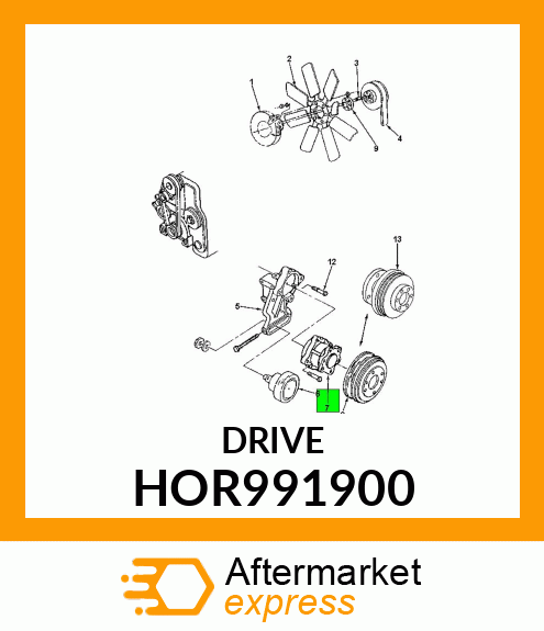 DRIVE HOR991900