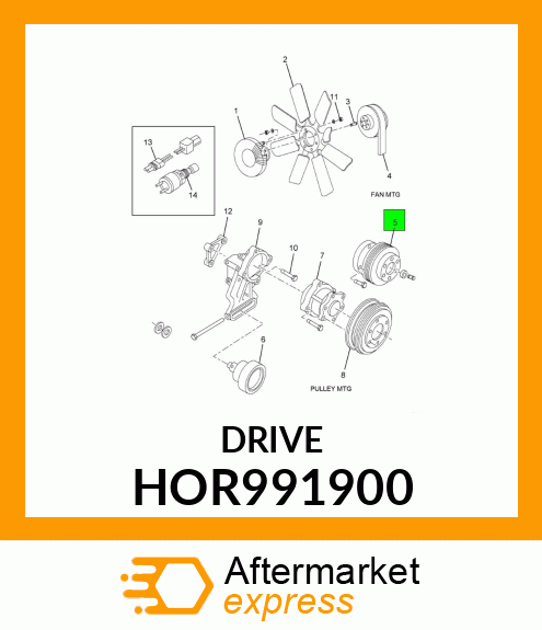 DRIVE HOR991900