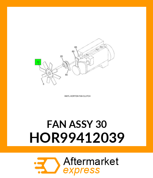 FAN_ASSY_30 HOR99412039