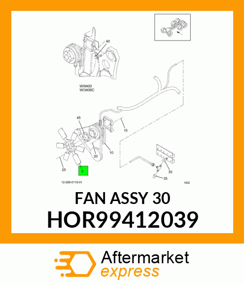 FAN_ASSY_30 HOR99412039