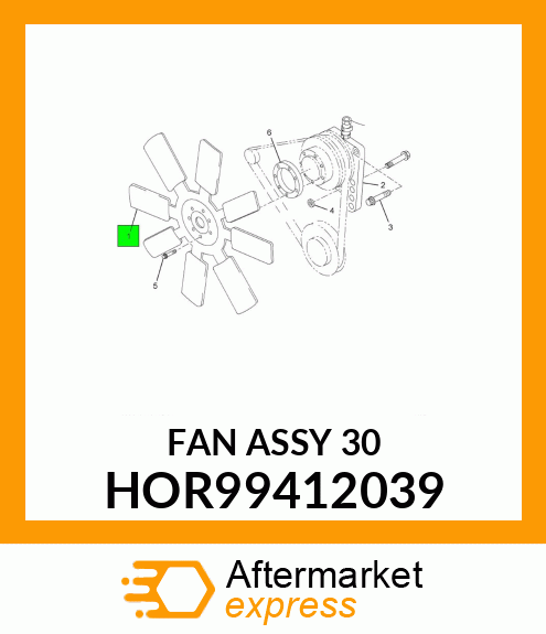 FAN_ASSY_30 HOR99412039