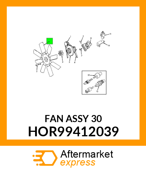 FAN_ASSY_30 HOR99412039