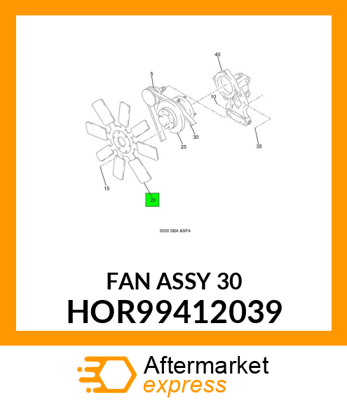 FAN_ASSY_30 HOR99412039