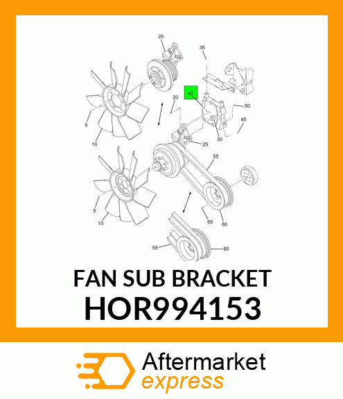 FANSUBBRACKET HOR994153