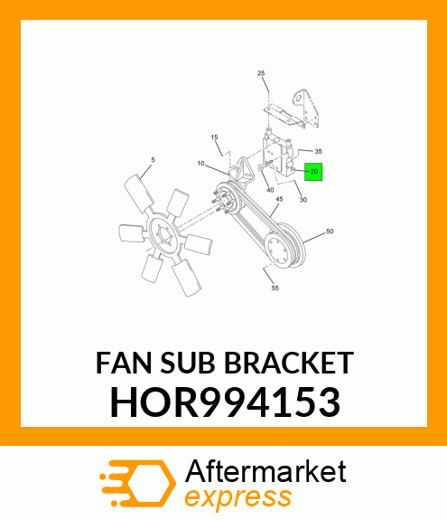 FANSUBBRACKET HOR994153