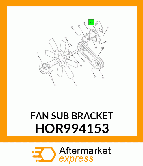 FANSUBBRACKET HOR994153