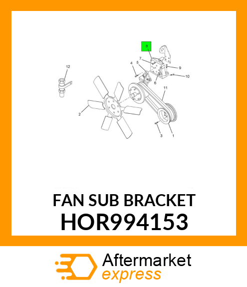 FANSUBBRACKET HOR994153