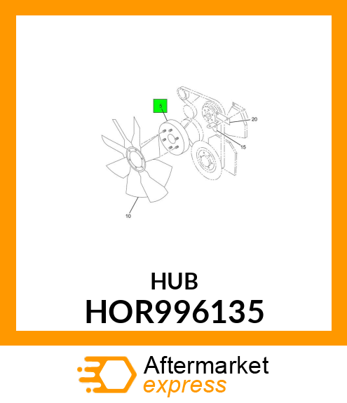 HUB HOR996135