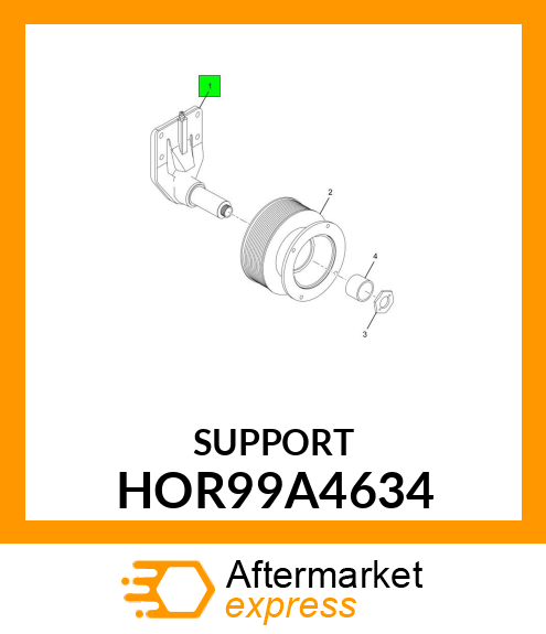 SUPPORT HOR99A4634