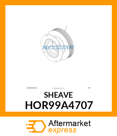 SHEAVE HOR99A4707