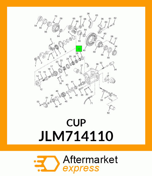 CUP JLM714110