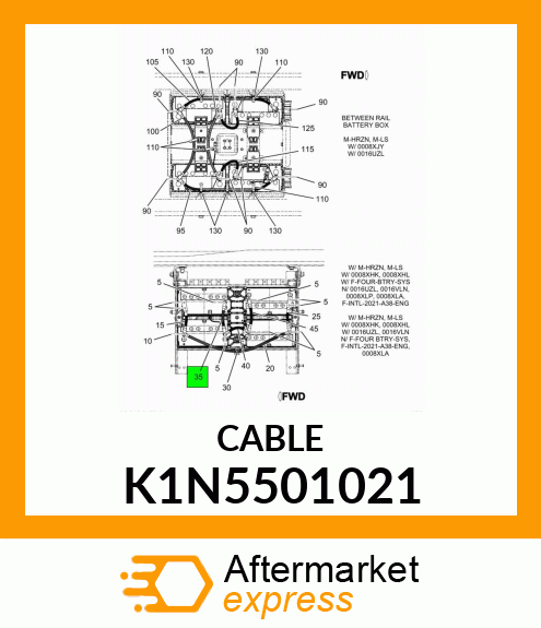 CABLE K1N5501021