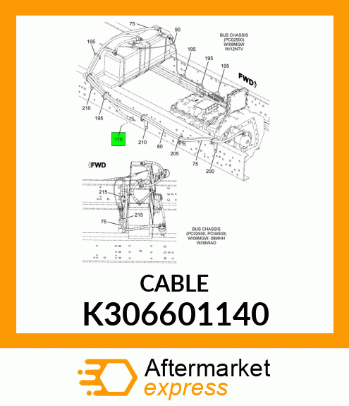 CABLE K306601140