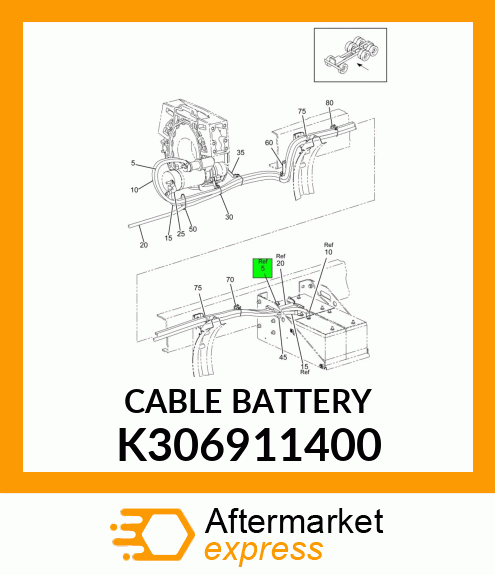 CABLEBATTERY K306911400