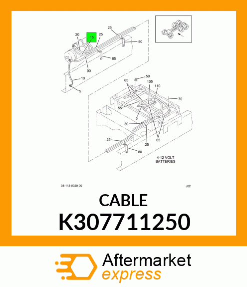 CABLE K307711250