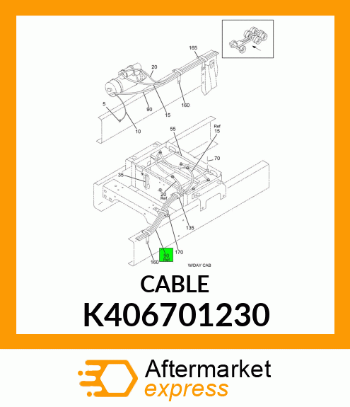 CABLE K406701230