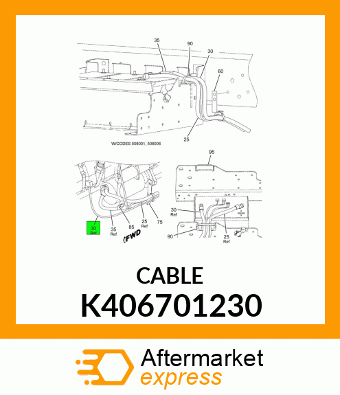 CABLE K406701230