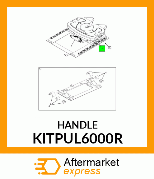 HANDLE KITPUL6000R