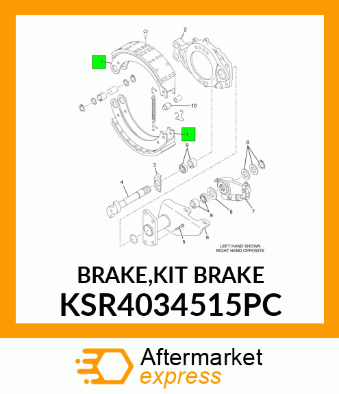 BRAKE,KIT_BRAKE KSR4034515PC