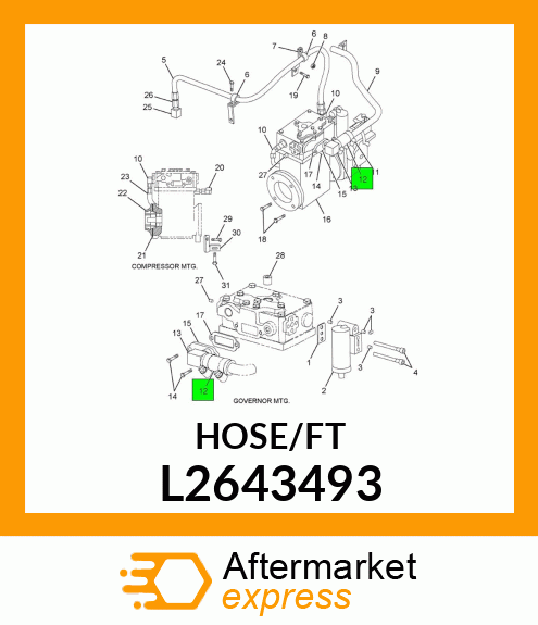HOSE/FT L2643493